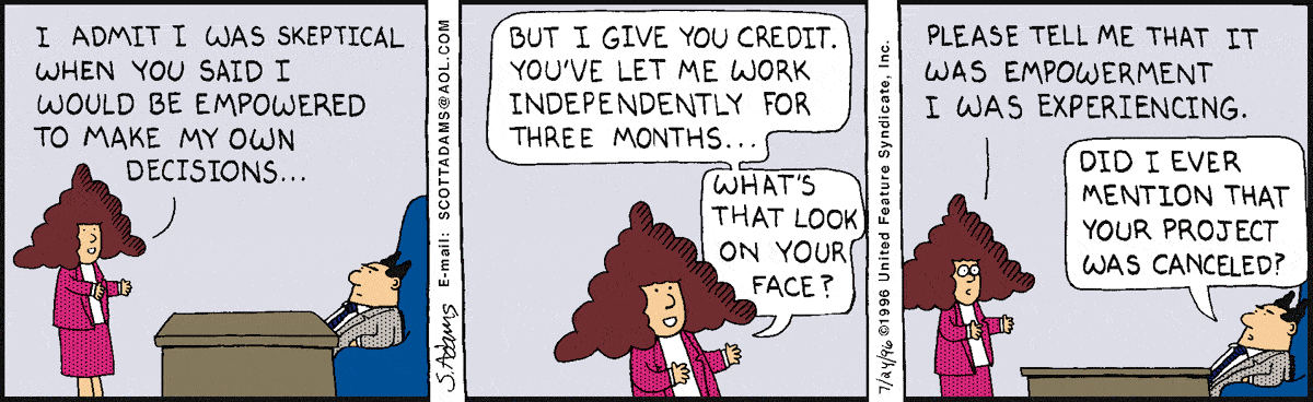 Dilbert Cartoon